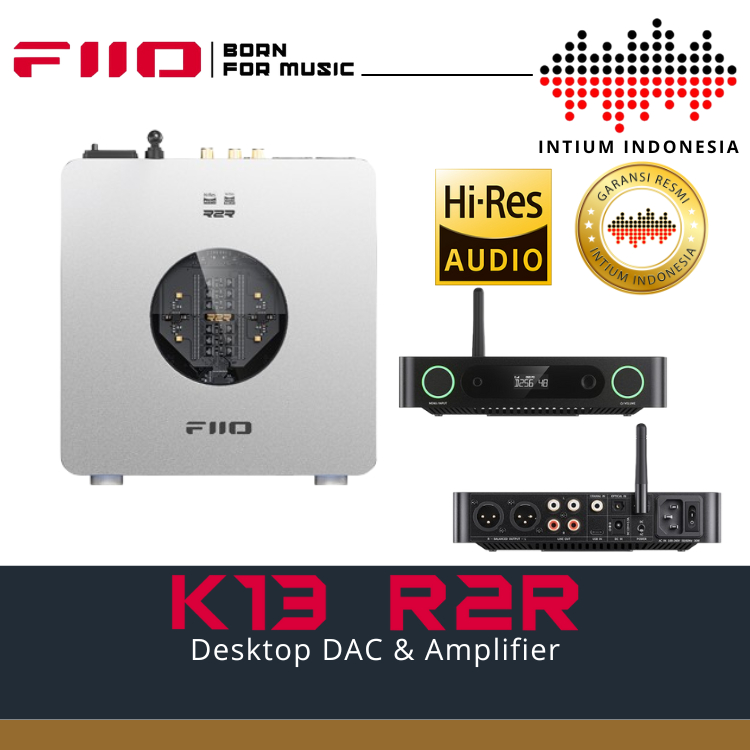 Jual FiiO K13 R2R True 24 bit R2R Desktop DAC and Headphone amplifier ...