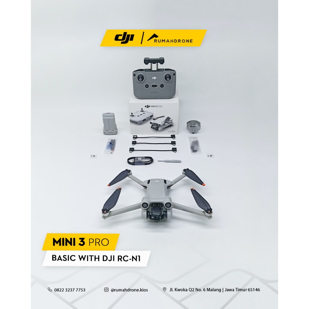 Jual DJI Mini 3 Pro With RC - Second Product | Shopee Indonesia