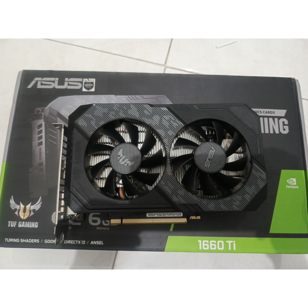 Asus TUF GTX 1660 TI GB DDR6