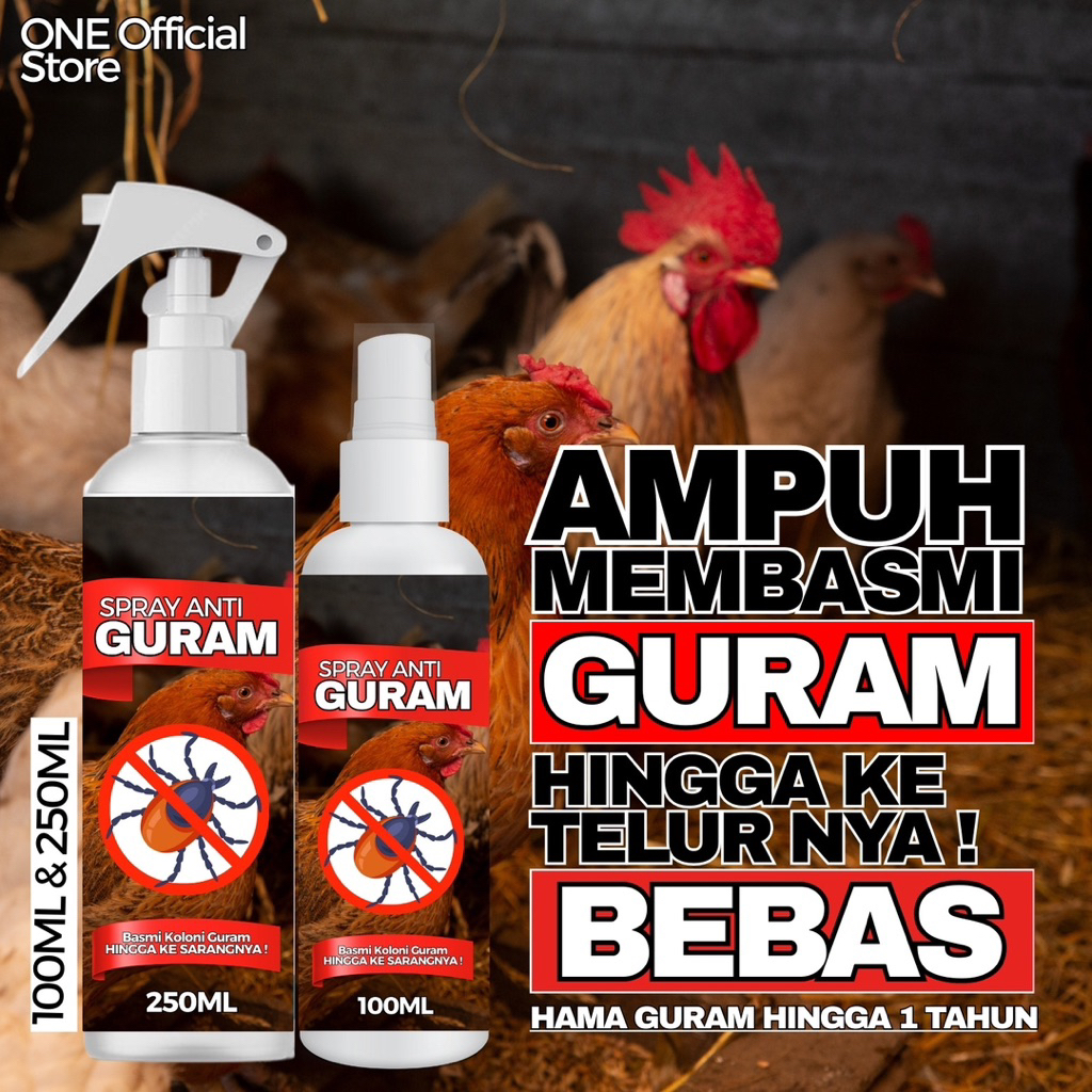 Jual Spray Pembasmi GUREM AYAM | Pembasmi Kutu Ayam | Pembasmi Sieur ...