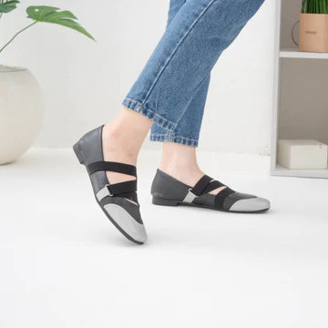 Lavaletta • Zeno Flatshoes Sneakers Bellerina Wanita Hak 1cm