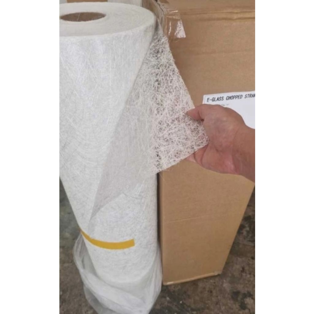 Jual Serat Fiber Mat 150 Serat Fiberglass Tipis 1 Roll @25,8kg | Shopee ...