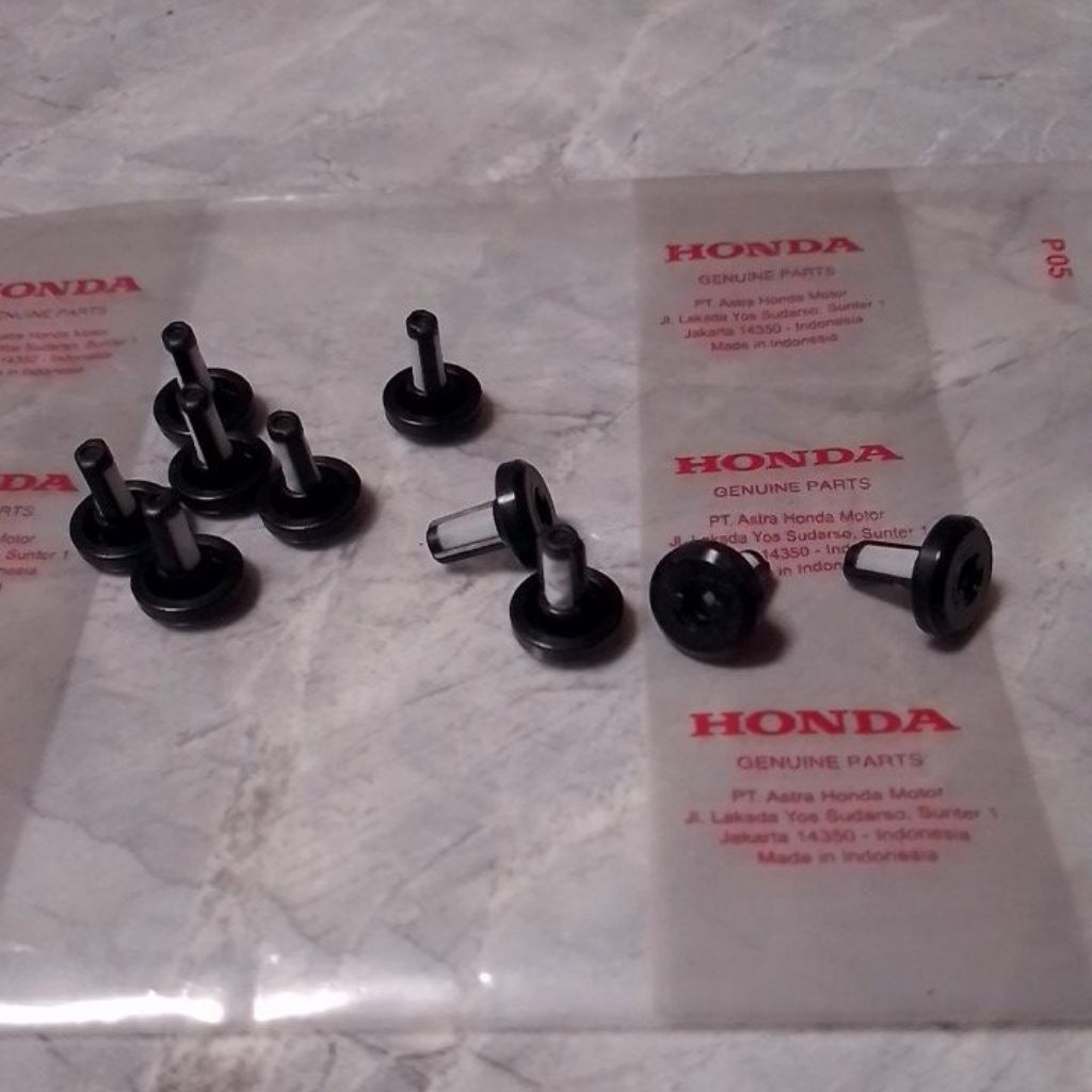Jual Filter Saringan Injector Injeksi All Semua Motor Honda (10pc) ORI ...