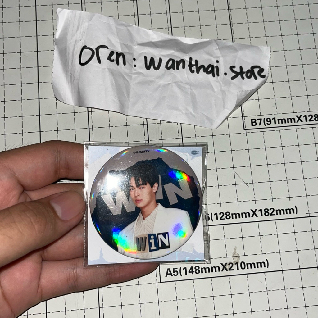 Jual pin win metawin Official GMMTV | Ready INA | Merch Official GMMTV ...