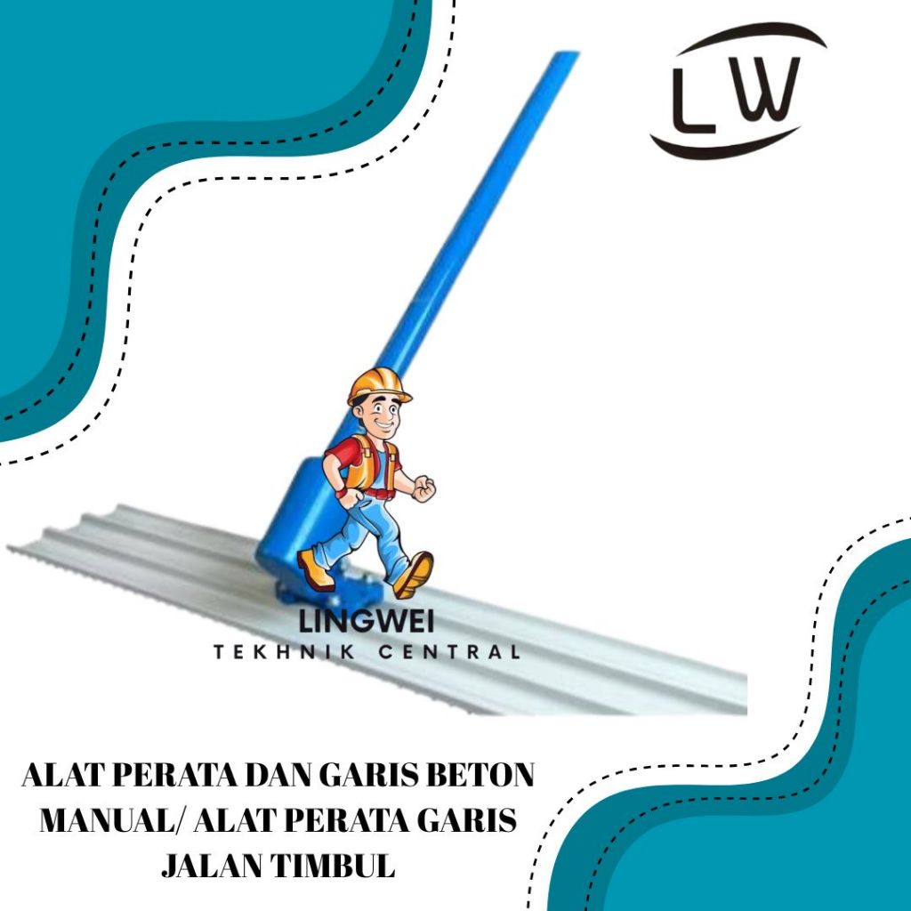 Jual ALAT PERATA DAN GARIS BETON MANUAL/ ALAT PERATA GARIS JALAN TIMBUL ...