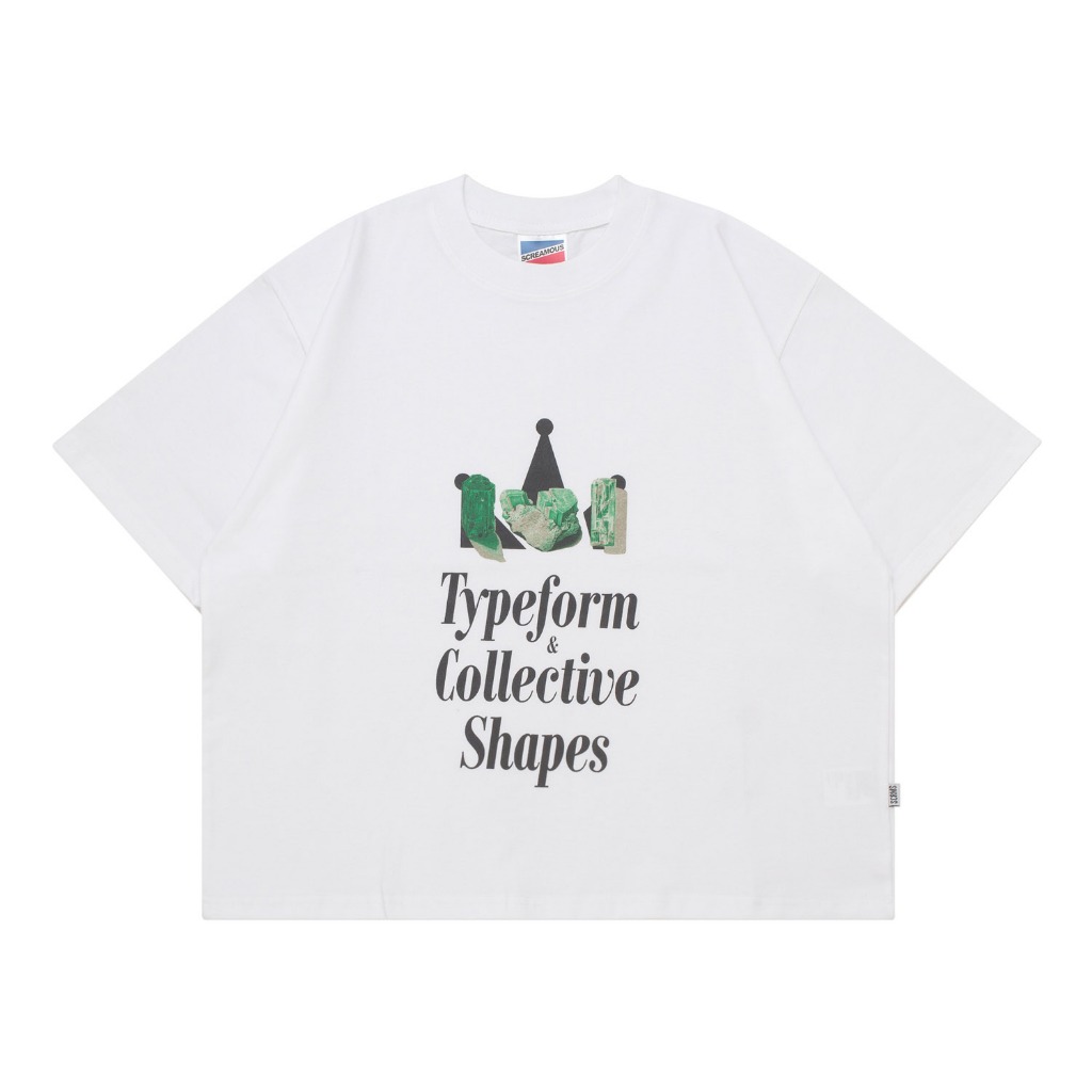 Jual Screamous Kaos T-Shirt BOXY FIT 16s TYPEFORM and COLLECTIVE SHAPES ...