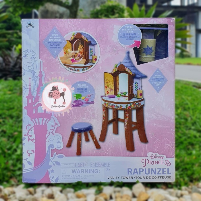 Jual Disney Rapunzel Tangled the Series Vanity Tower Playset | Shopee ...