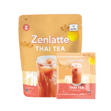 Jual Zenlatte Thai Tea / Minuman Instant Khas Thailand 10s x 27 Gr ...