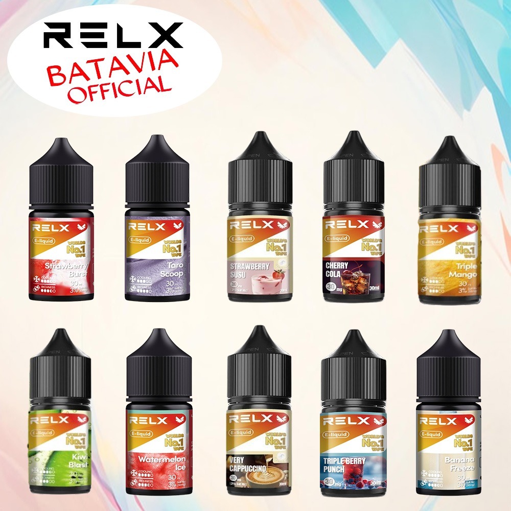 Jual LIQUID RELX 30ML ALL VARIANT 1 PACK | Shopee Indonesia