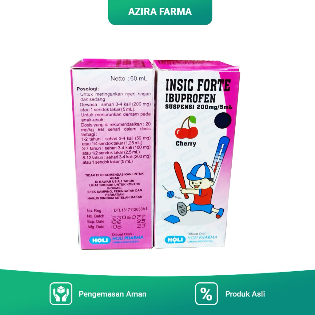 Jual Insic forte syrup 60ml | Shopee Indonesia