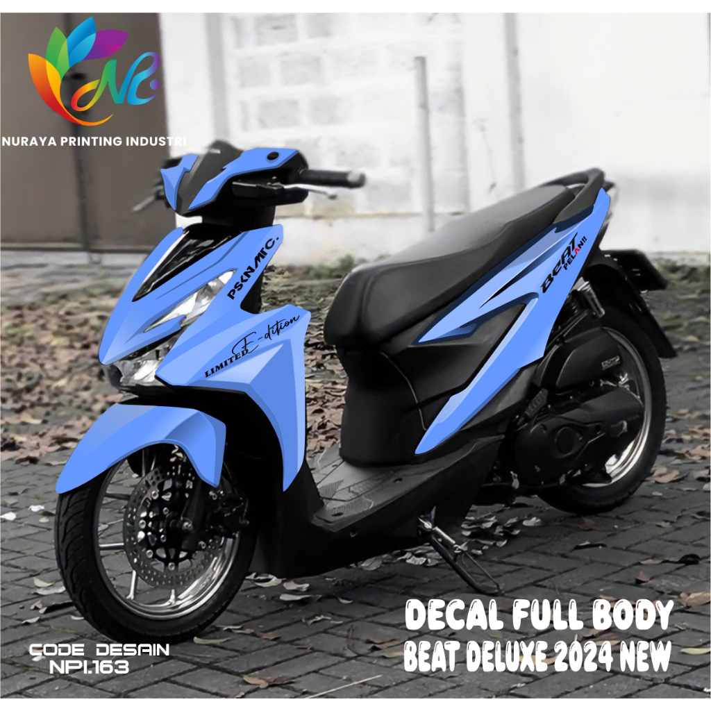 Jual Decal Sticker BEAT CBS Deluxe Street Smart Key Remote Full Body ...