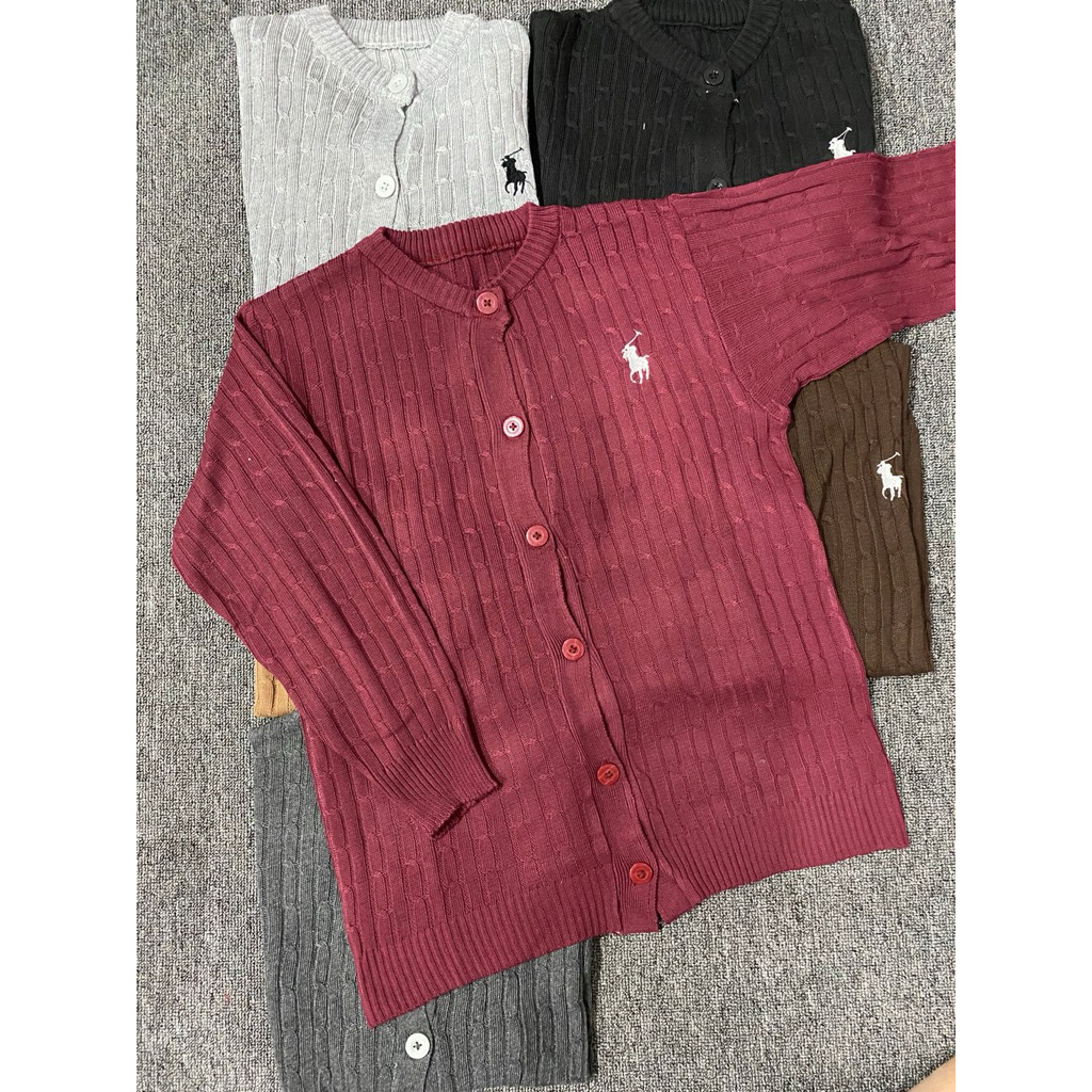 Jual Cardigan Horse POLO OLOP Rajut Atasan Wanita Simple Premium ...