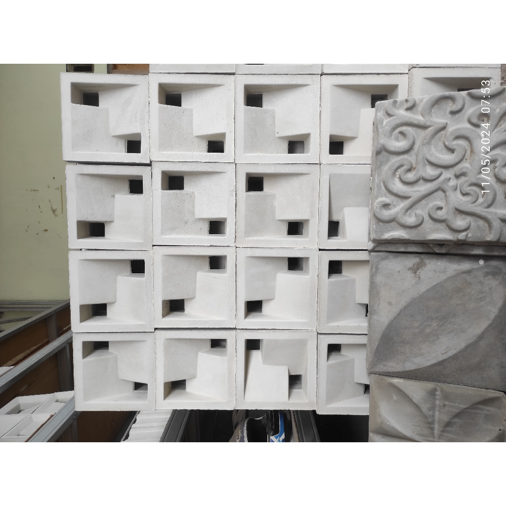 Jual Roster beton/ukuran 20x20cm/loster minimlis/ventilasi udara/roster ...