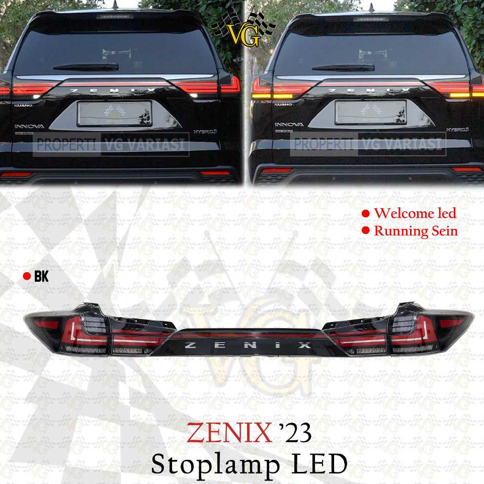 Jual STOPLAMP INNOVA ZENIX 2023 - 2025 CLEAR LEXUS STYLE LAMPU BELAKANG ...