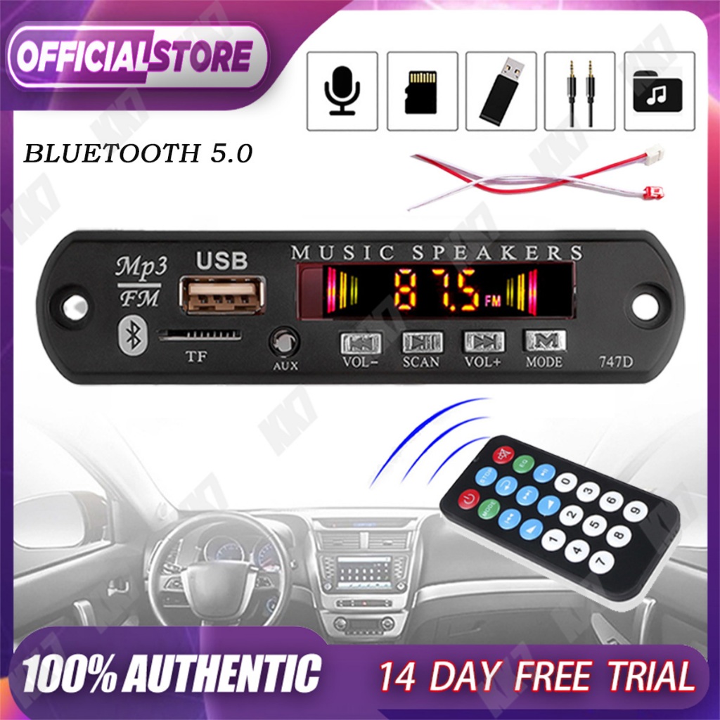 Jual KIT MODUL MP3 BT KIT MP3 KIT PEMUTAR LAGU PLAYER BLUETOOTH Kit ...