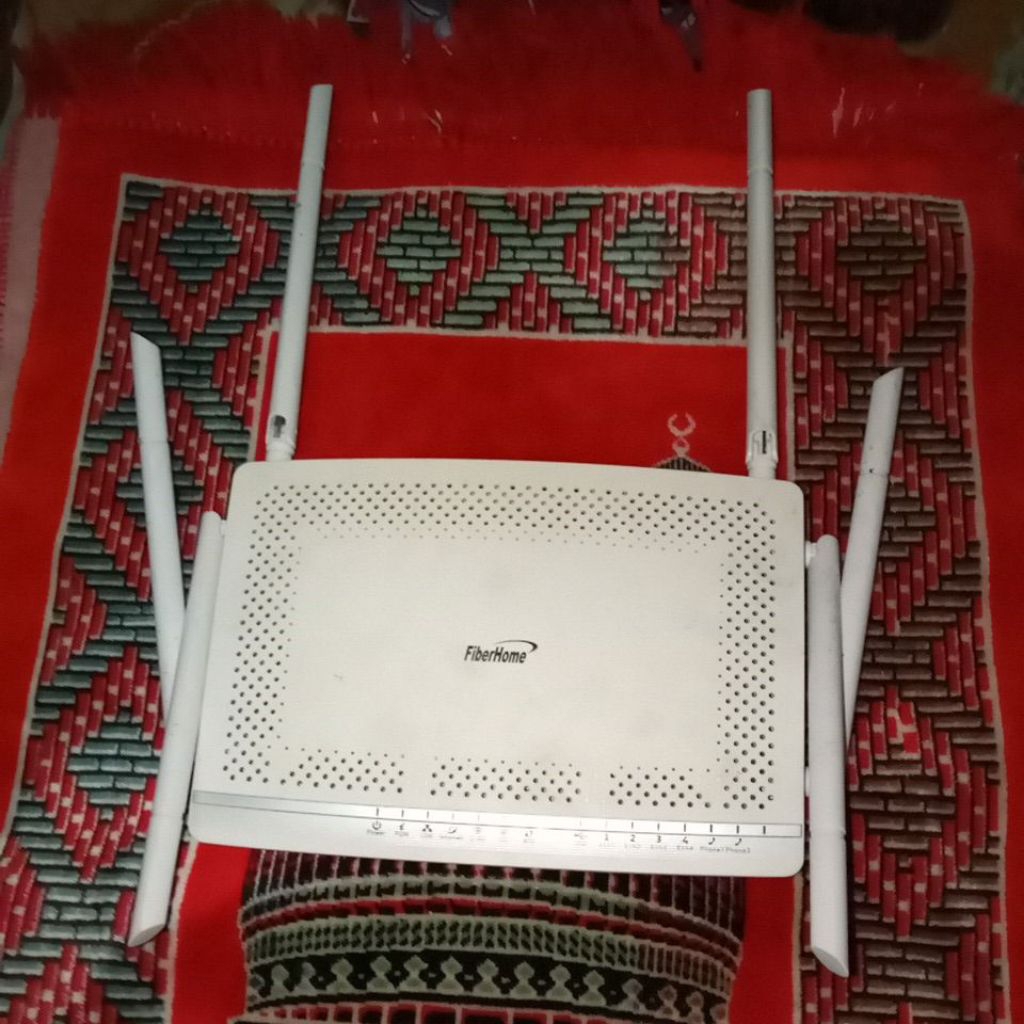 Jual Router fiberhome HG6245N Dual band 5G antena 6 + adaptor | Shopee ...