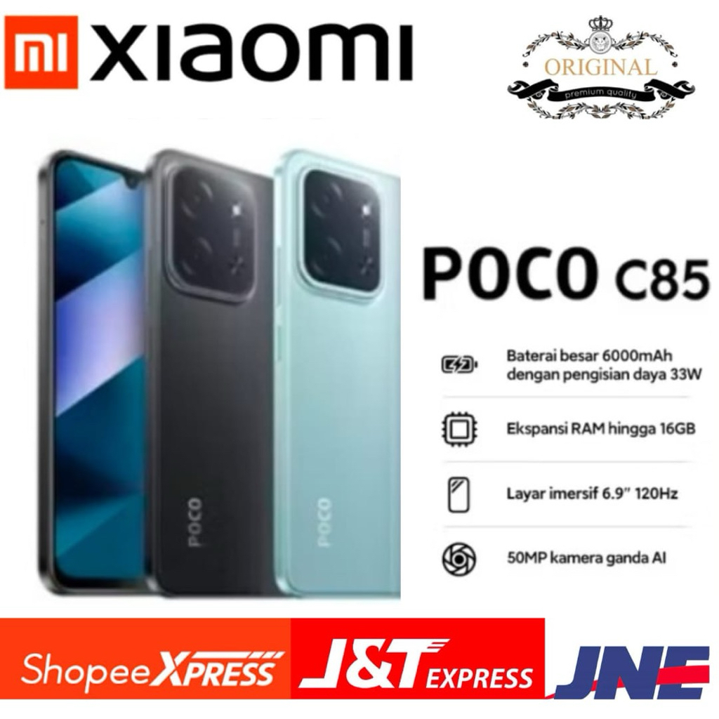 Jual Xiaomi Poco C85 Terlengkap & Harga Terbaru Juli 2026 | Shopee ...