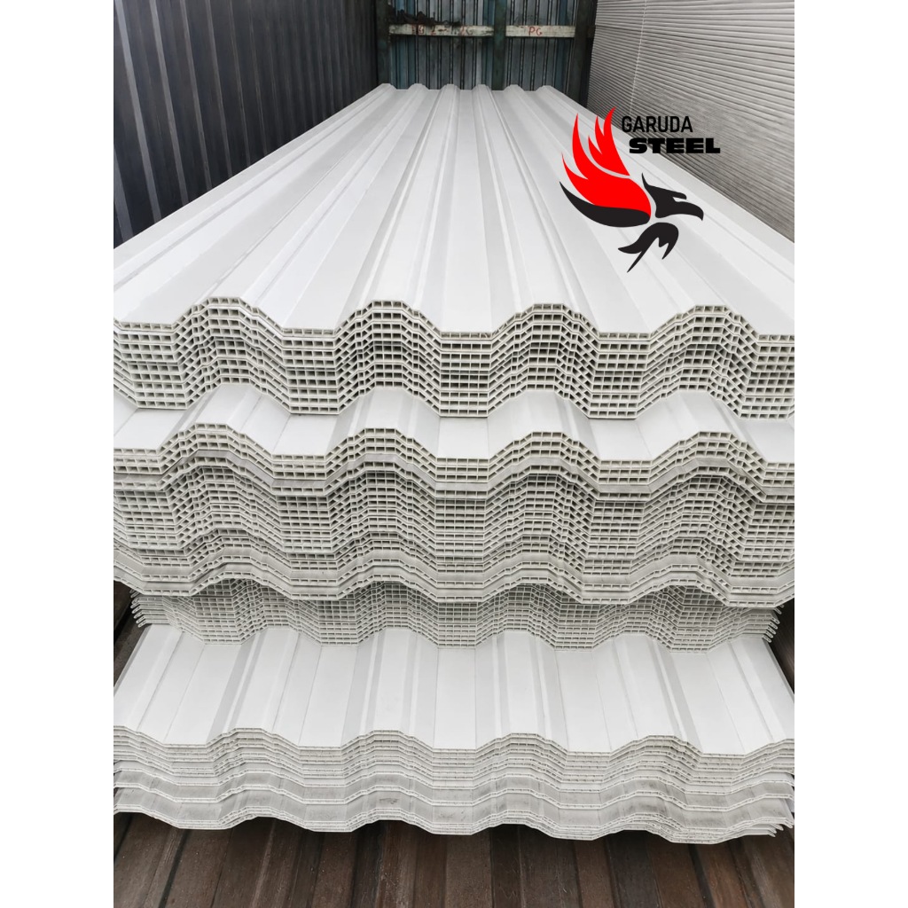Atap UPVC Double Layer Nusantara Roof Lebar Efektif 830
