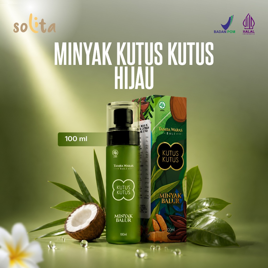 Jual Minyak Kutus Kutus Asli Bali Isi 100ml (KEMASAN BARU