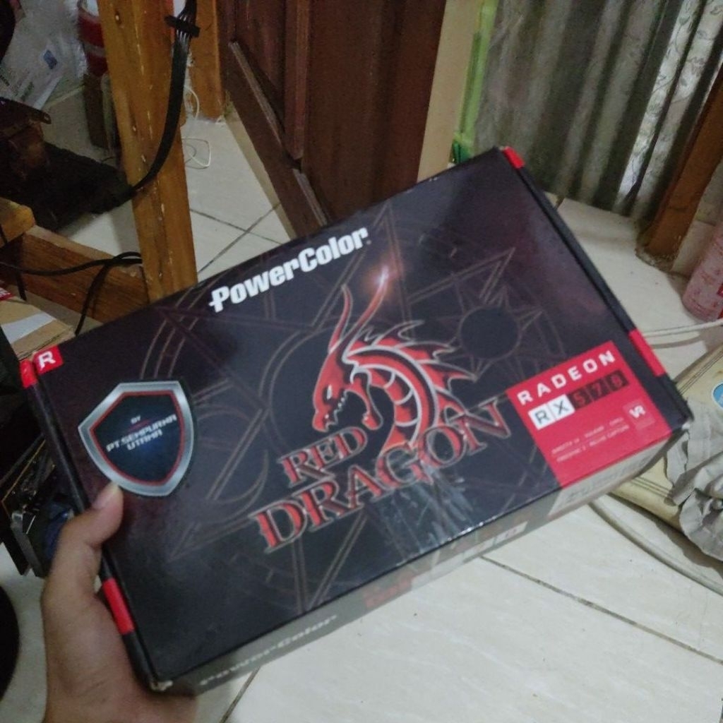Jual VGA RX 570 4GB PowerColor DDR5 256bit Gaming Murah Siap Pakai ...