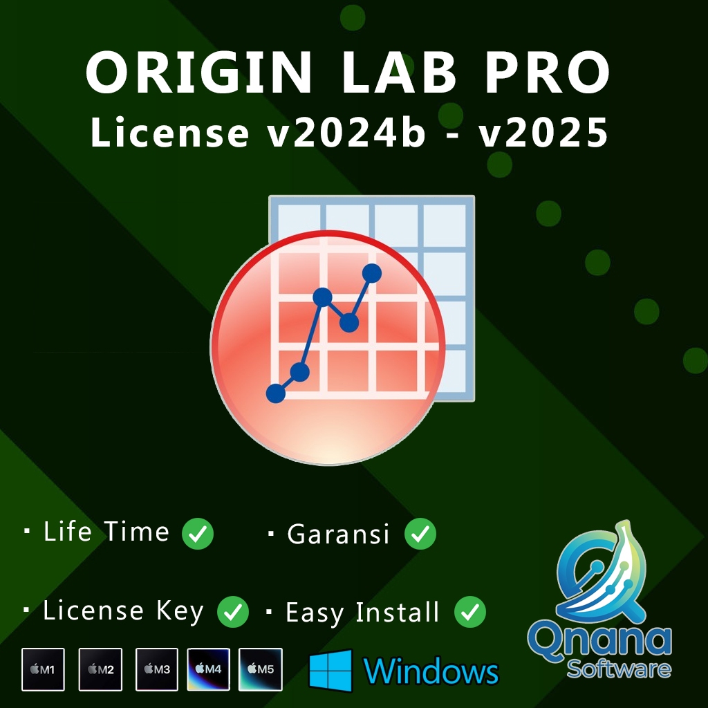 Jual Origin Pro 2025 / 2024b / OriginLab Versi Terbaru Full Version ...