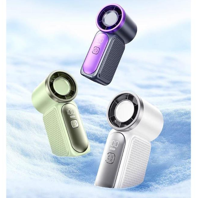 Kipas angin genggam x688 fan high speed super mini portable led type c