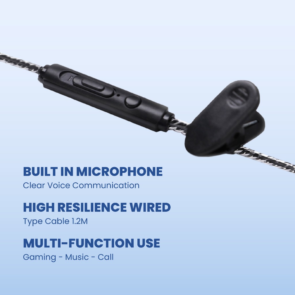 Rexus EZ4 - Earphone Gaming - Earphones Headphones (7)