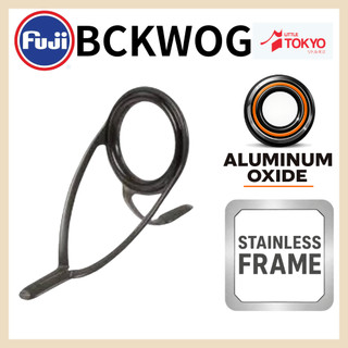 GUIDE FUJI O RING K-SERIES BCKWOG (Color DARK GREY) Frame Stainless Steel dan Alumunium Oksida