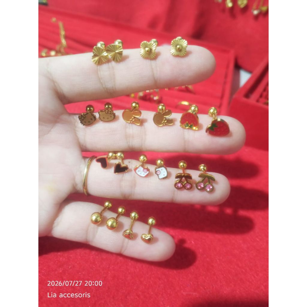 Jual Lia accessories anting tindik ank/dewasa | Shopee Indonesia