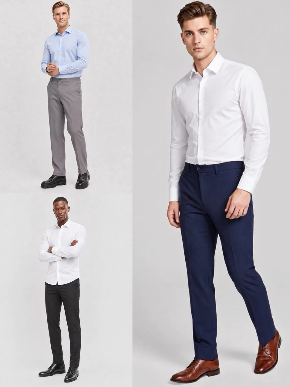 Celana Panjang Formal Pria Kantoran MO Men's Slim-Fit Suit Pants - 2943