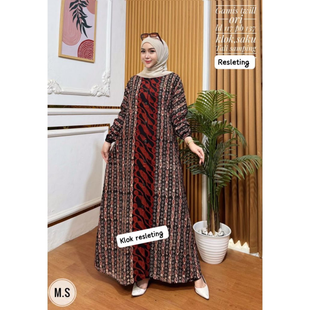 Gamis Twill Gamis Twill Cap Pekalongan Gamis 7