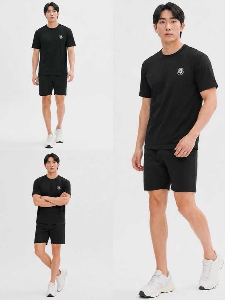 Kaos Lengan Pendek Pria PLH Men's Short-Sleeve T-Shirt - 3136