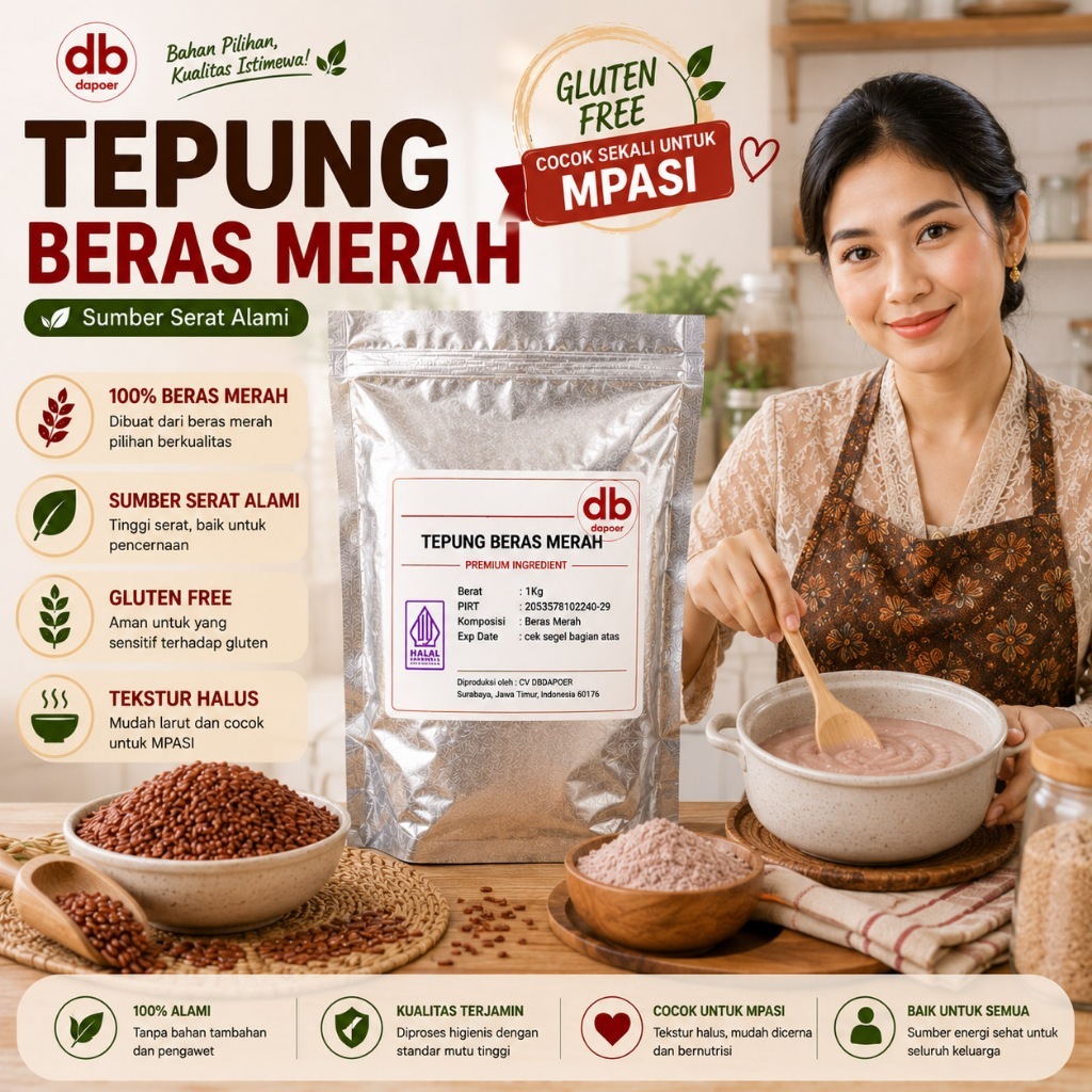 Jual Tepung Beras 1Kg Terlengkap & Harga Terbaru Oktober 2026 | Shopee ...
