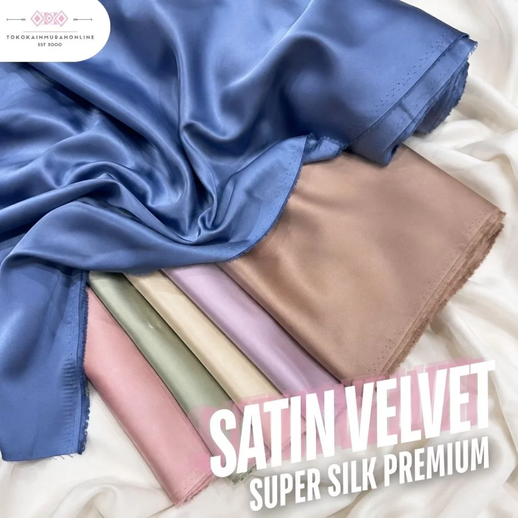 Kain Satin Velvet Surabaya