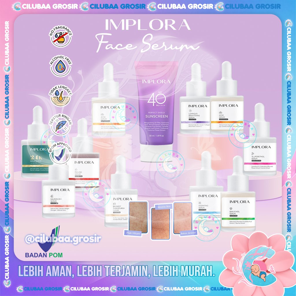 Implora Face Serum Acne Brightening Peeling 20ml