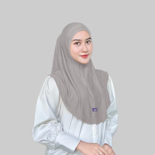 AIDA - Bergo Instan Rayon Mima Bergo Olahraga Non Pet Bahan Kaos Rayon Size M