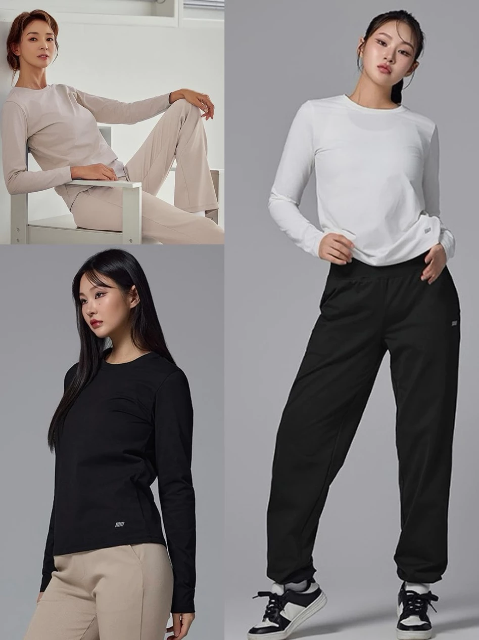 Kaos Lengan Panjang Wanita STL Fresh Perfect Basic Daily Long Sleeve - 3367