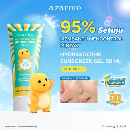 Azarine Hydrasoothe Sunscreen Gel 50 ml
