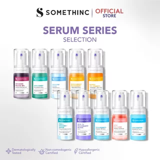 SOMETHINC - Serum Series | Glass-C 12% Vitamin C+ | Gentle Bright Niacinamide | Advanced Peeling 20% AHA BHA | Level 1% Retinol | Calm Down Skinpair Barrier | Diamond Glow Phyto | Hyaluronic9+ Advanced | wajah cerah no dark Spot Age Spot Freckles Glowing