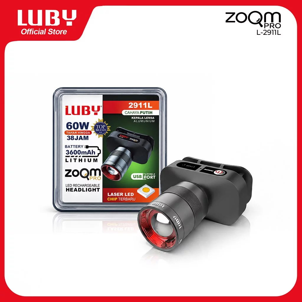 Headlamp LUBY L-2911