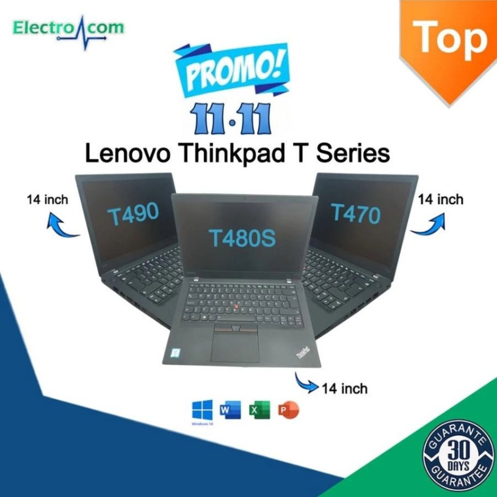 Lenovo Thinkpad T470 T480 T490 T480s T490s T14 T14s Core i5 / i7 RAM 16GB SSD 512GB 14Inch