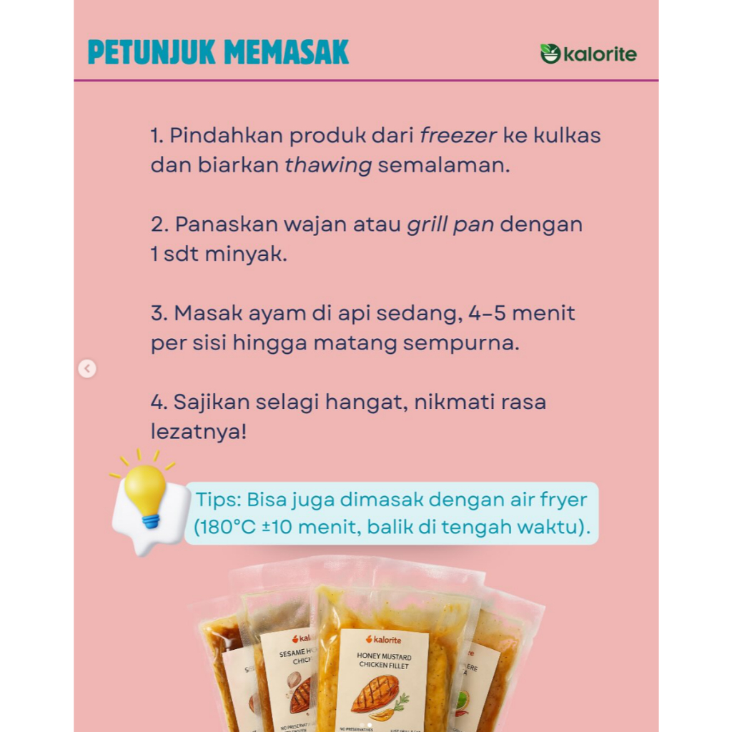Jual Thai Sweet Chili Lime Chicken – Dada Ayam Fillet Bumbu Pedas Manis ...