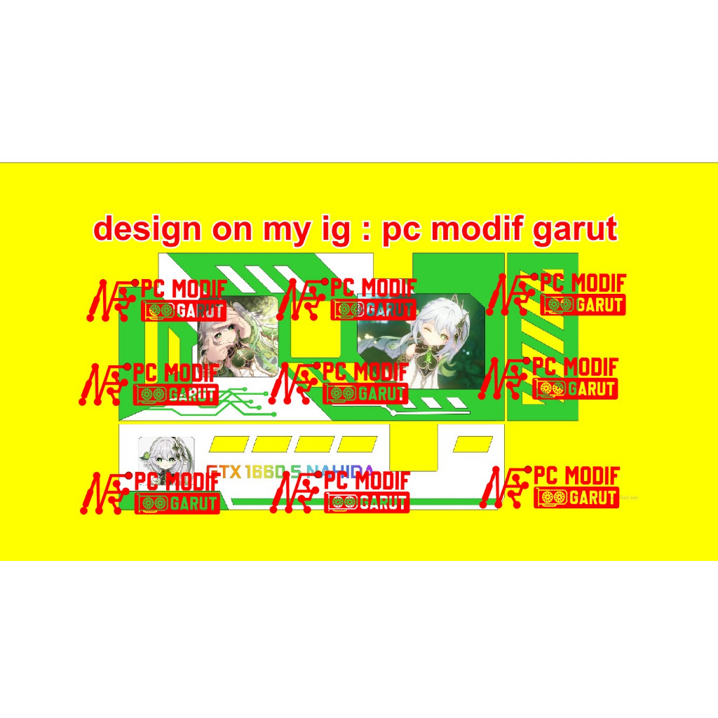 Jual VGA COVER GPU COVER INNO3D GTX EDITION ANIME EDITION LED ARGB ...