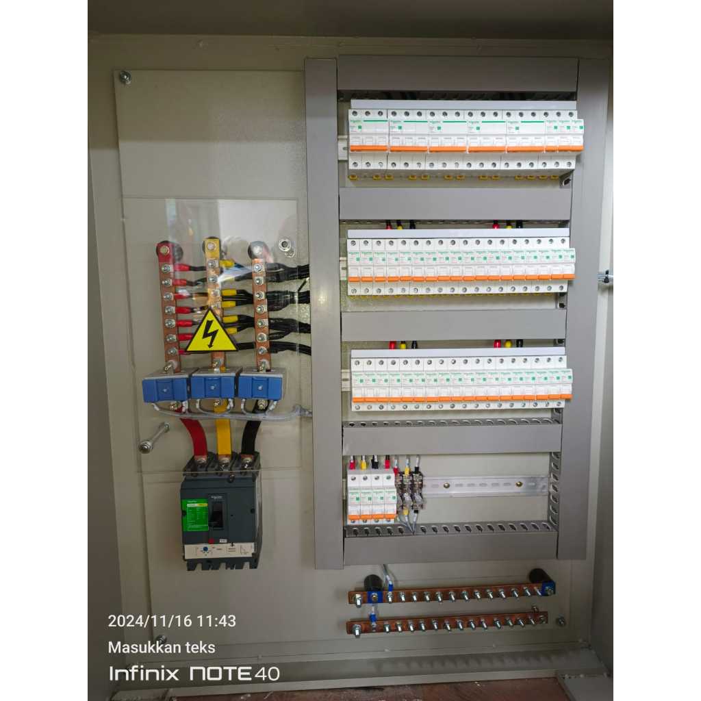 Jual Panel Listrik Sub Distribusi Panel (SDP) 3Phase 200A Schneider ...