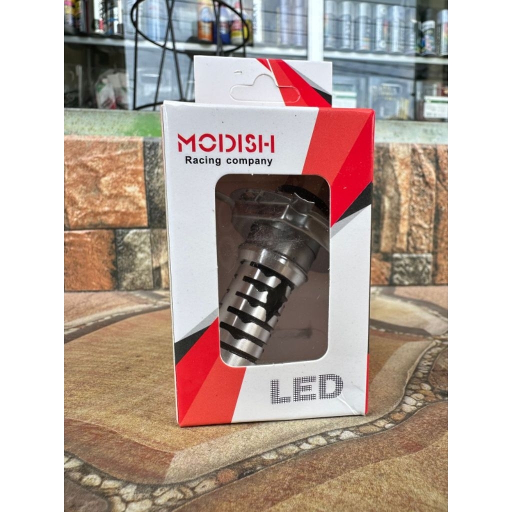 Jual BOHLAM DOP DEPAN LED H4 - Lampu depan Dop LED H4 MODISH | Shopee ...