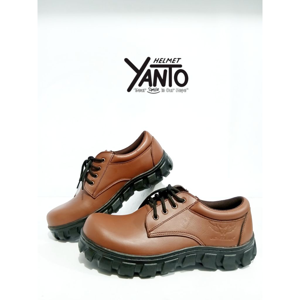 Jual SEPATU SAFETY PRIA UJUNG BESI SEPATU RIDING TRACKING KERJA PROYEK ...
