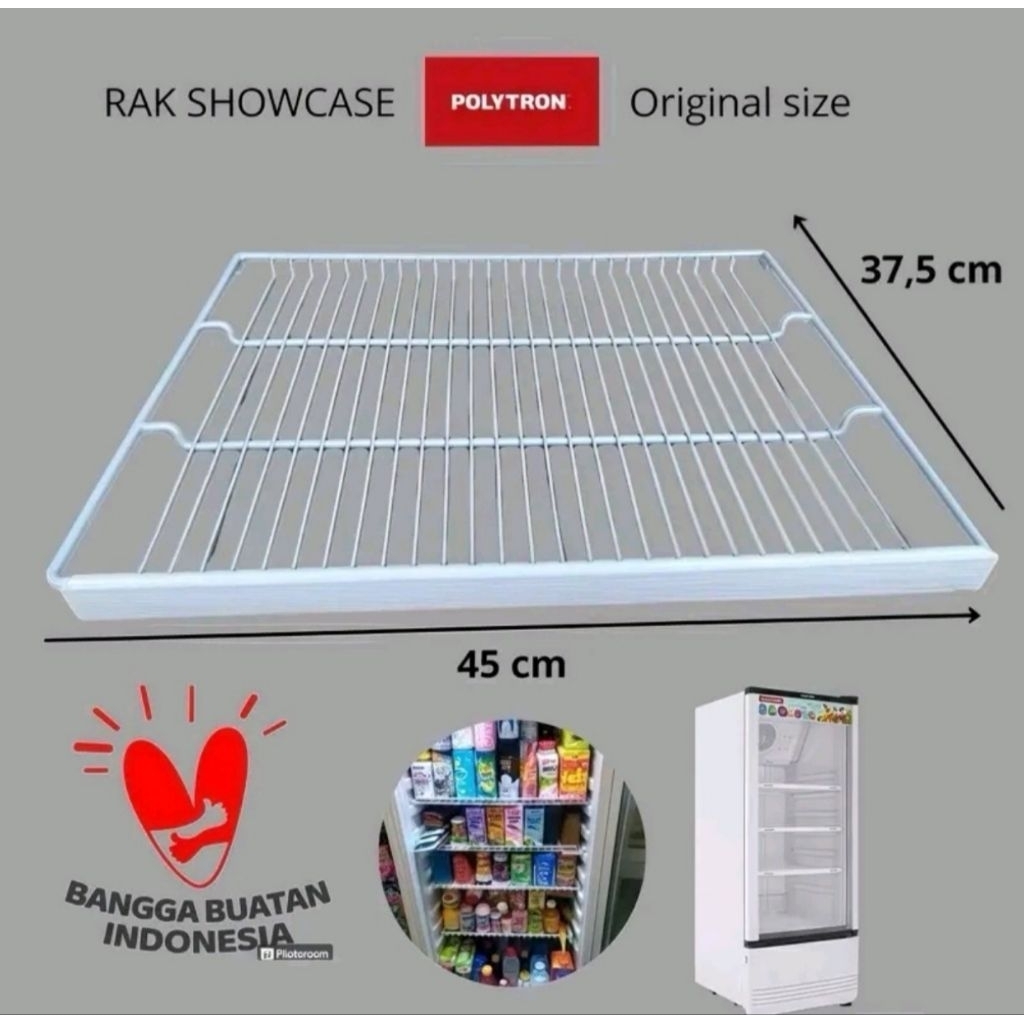 Jual Polytron Rak Showcase Polytron Ambalan Besi Baja Dilapisi Cat ...
