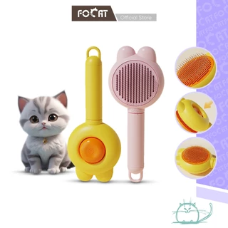 FOCAT Sisir Grooming Kucing Anjing F14 Pet Comb Brush / Sisir Perawatan Bulu Hewan Peliharaan