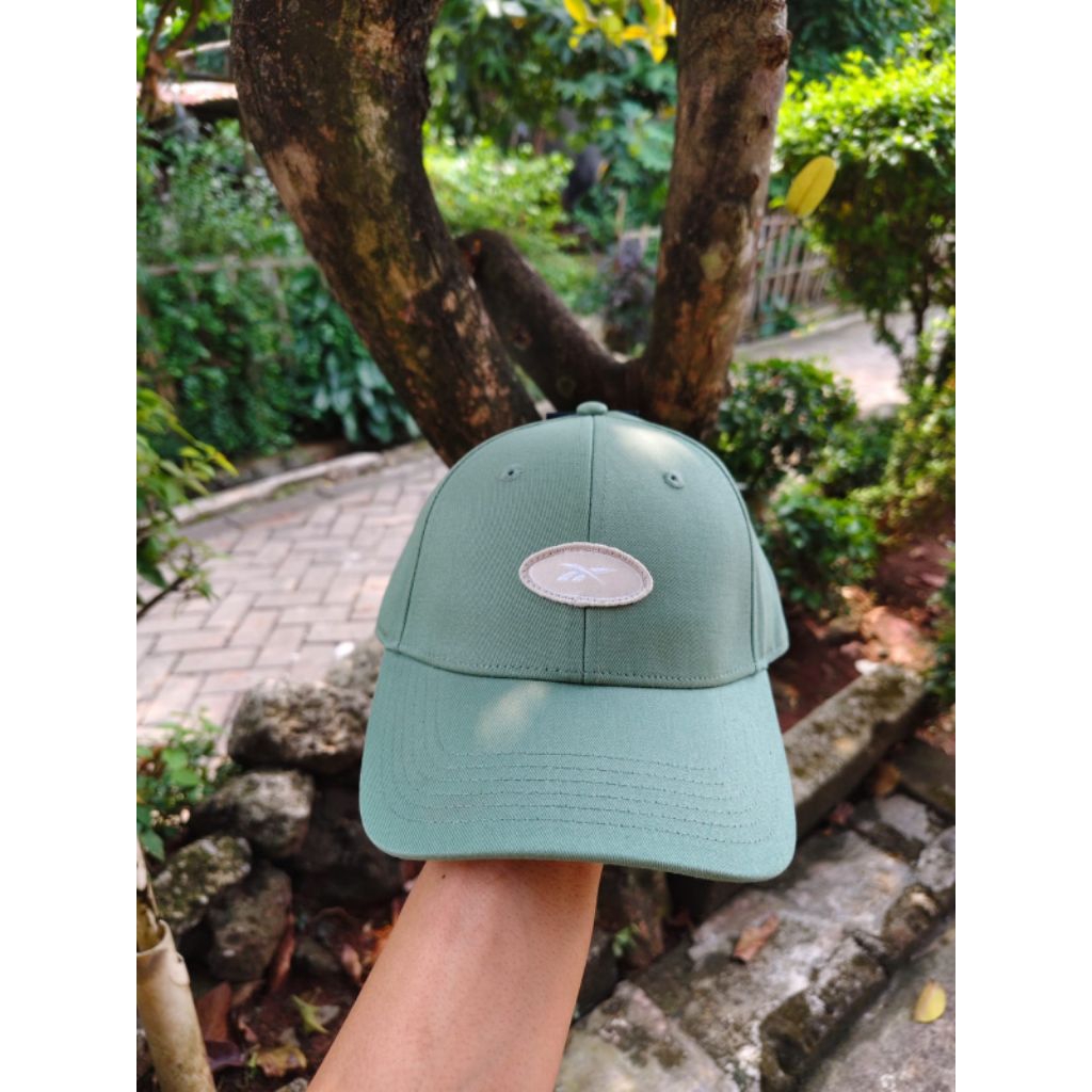 Jual Topi Reebok Woven Patch Green Original | Shopee Indonesia