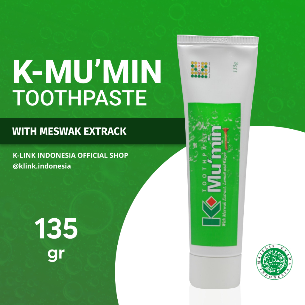 Jual Pasta Gigi K-Mu'min Toothpaste Original 135 gr K Mu Min Mukmin ...